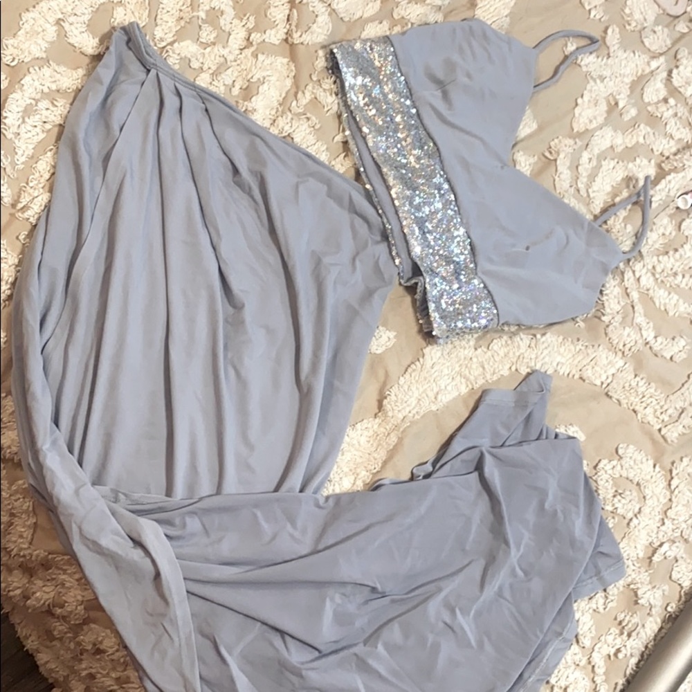 Two piece formal wear!